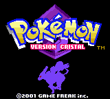 Pokemon - Version Cristal (France) Title Screen